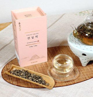 쪄서 덖은 연잎차 30g - 전통수제차